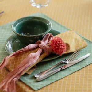 Bordstablett Grön Almedahls Prickruta 34x45cm 2-pack