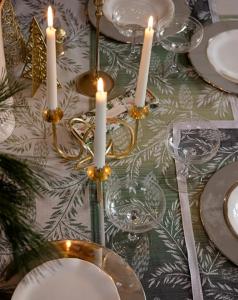 Bordsduk Grön Ekelund Frostgren 75x75cm