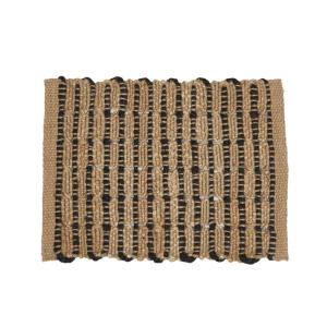 Bordstablett Jute Svart 35x45cm Fondaco Tage 6-Pack