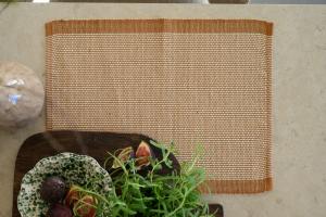 Bordstablett Konjak 35x45cm Fondaco Tore 6-Pack