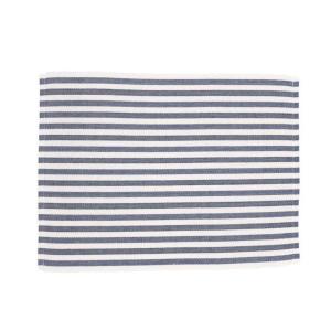 Bordstablett Nina Randig Denimblå 35x45cm 6-Pack Fondaco