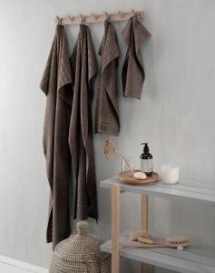 Borganäs of Sweden Basic Badlakan 65x130cm Brun