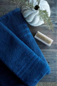 Borganäs of Sweden Basic Badlakan 65x130cm Marinblå