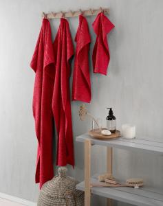 Borganäs of Sweden Basic Badlakan 90x150cm Röd