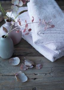 Borganäs of Sweden Basic Badlakan 65x130cm Vit