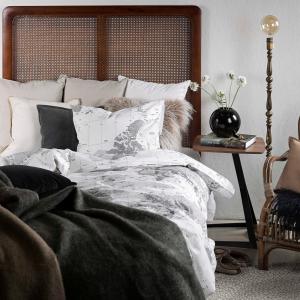 Påslakanset Grå Borganäs of Sweden Big World 150x210cm