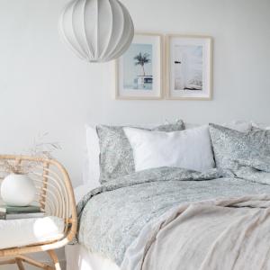 Påslakanset Grön Borganäs Of Sweden Blackberry 150x210cm