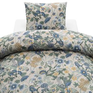 Påslakanset Blå Borganäs Of Sweden Blombacken