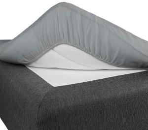 Borganäs of Sweden Dra På Lakan 180x200cm Mörkgrå