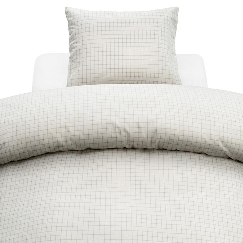 Påslakan Flanell Offwhite Borganäs Of Sweden Birger 150x210cm at lavanille