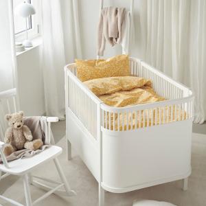 Spjälsäng Påslakanset Hedda Gul 100x130cm Borganäs of Sweden