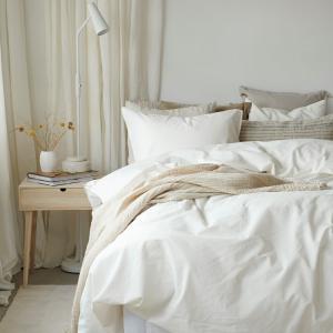 Påslakanset Vit Borganäs Of Sweden Humble 150x210cm