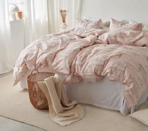 Påslakanset Aprikos Borganäs Of Sweden Jasmine 150x210cm