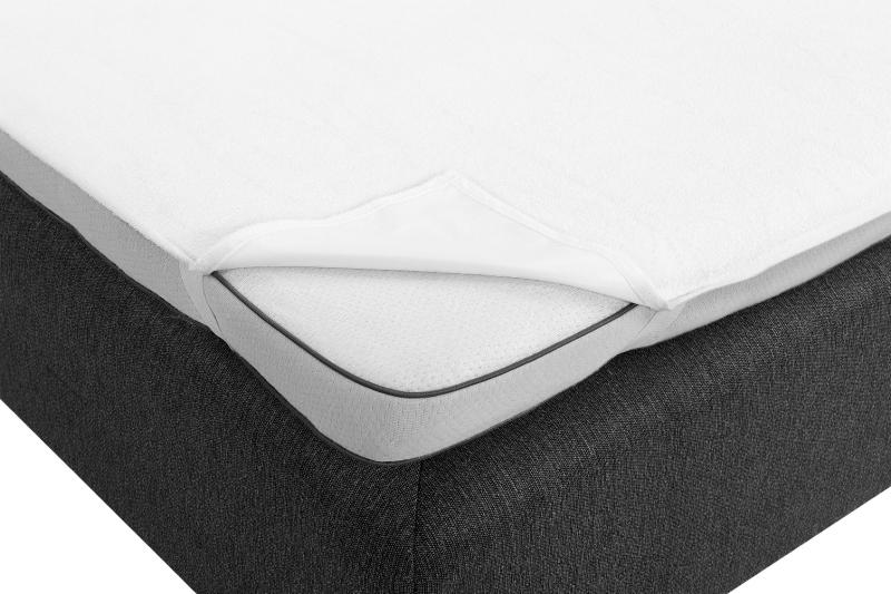 Borganäs of Sweden Lakan Plastad Frotté 90x200cm Vit at lavanille