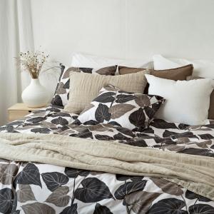 Påslakanset Brun Borganäs Of Sweden Levi 150x210cm