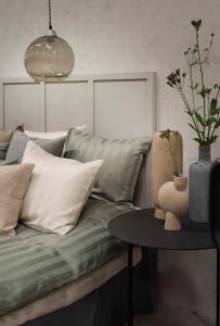 Borganäs of Sweden Örngott Satin 50x60cm Grön