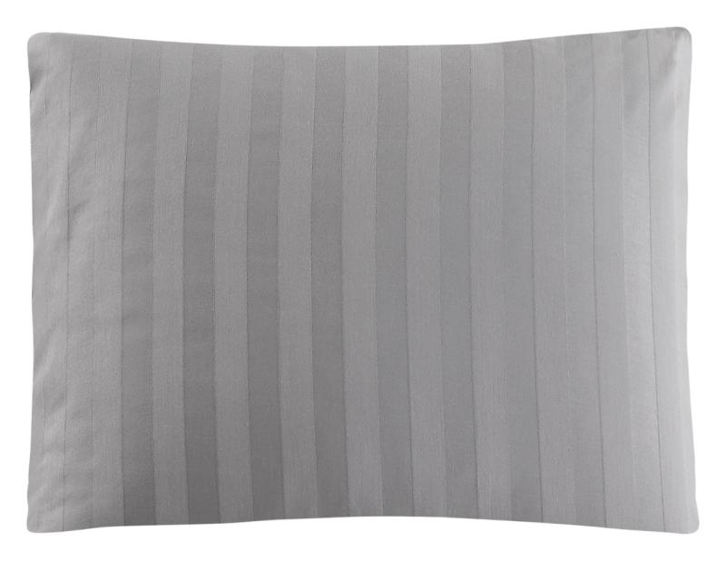 Satin Örngott Borganäs of Sweden Ljusgrå 50x60cm at lavanille