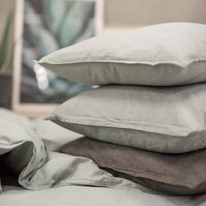 Borganäs of Sweden Örngott Washed 50x60cm Grön