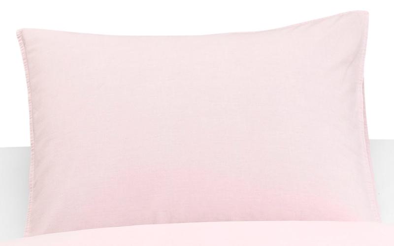 Borganäs of Sweden Örngott Washed 50x60cm Rosa at lavanille