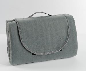 Picknickpläd Grå 130x150cm Borganäs of Sweden