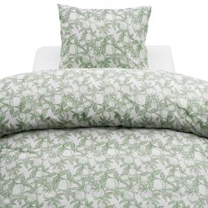 Påslakanset Grön Borganäs Of Sweden Pomegranate 150x210cm