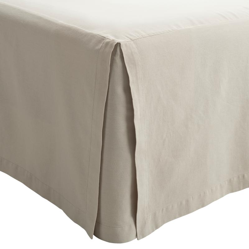 Borganäs of Sweden Sängkappa 120x200x45cm Greige at lavanille