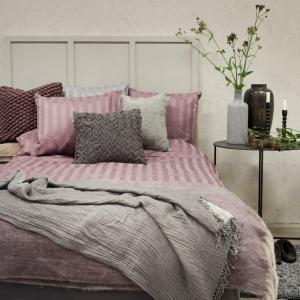 Satin Påslakanset Lila 150x210cm Borganäs of Sweden