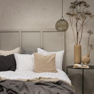 Satin Påslakanset Vit 150x210cm Borganäs of Sweden