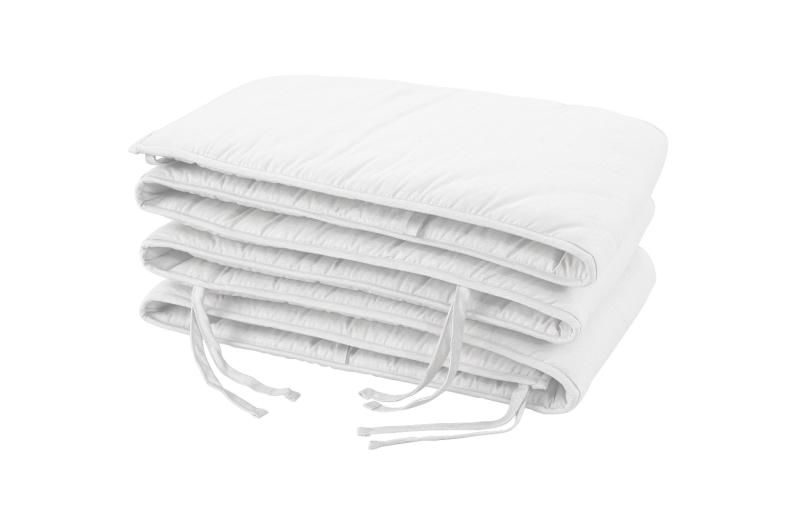 Borganäs of Sweden Spjälskydd Vit Vagga at lavanille