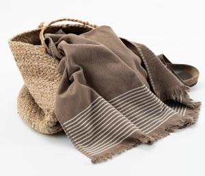 Borganäs of Sweden Strandhandduk Horisont Mullvad