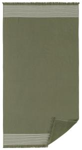 Borganäs of Sweden Strandhandduk Horisont Grön