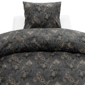 Påslakanset Svart Borganäs Of Sweden Tilly 150x210cm