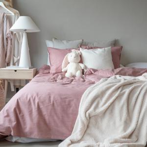 Påslakanset Rosa Borganäs of Sweden Washed 150x210cm