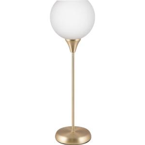 Bordslampa Bowl Vit Glas 49cm Globen Lighting