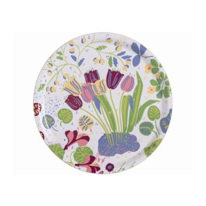 Bricka Almedahls Ailanthus Ljus Multi Ø31cm