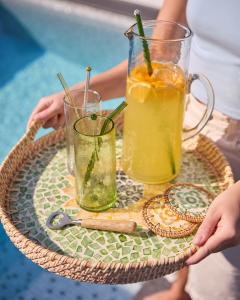 Bricka Grön/Natur Affari of Sweden 43cm