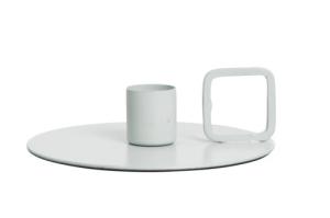 BYON Art Ljusstake Vit 11cm