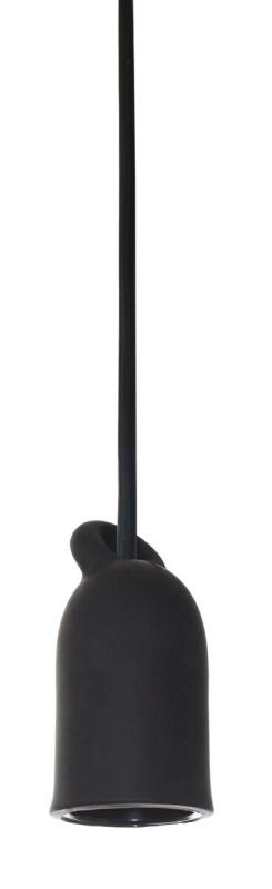 CableCup Loop Lampupphäng Svart at lavanille