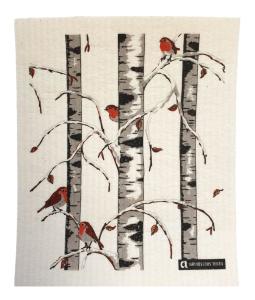 Disktrasa Arvidssons Textil Vinterdungen Offwhite 17x20cm