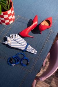 Duk Denimblå Fondaco Norton 140x250cm