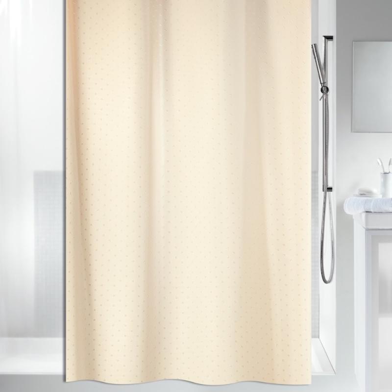 Duschdraperi Beige Spirella Ricco 180x200cm at lavanille