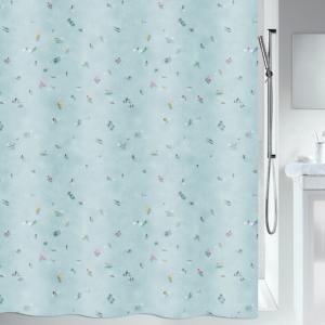 Duschdraperi Blå Spirella Swimming 180x200cm