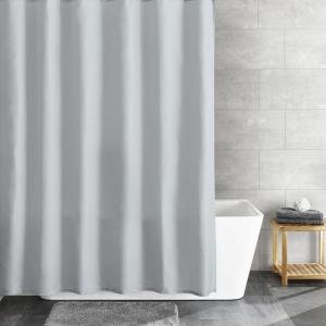 Duschdraperi Grå Kleine Wolke Rica 180x200cm