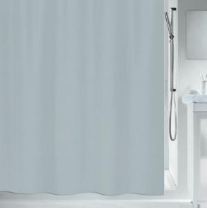Duschdraperi Med Tyngdband Spirella Primo Manhattan Grå 180x220cm