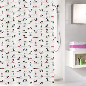 Duschdraperi Multi Kleine Wolke Yogi 180x200cm