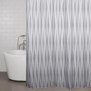 Duschdraperi Redlunds Wave Grå 180x200cm