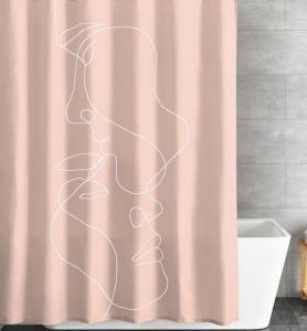 Duschdraperi Rosa Kleine Wolke Face 180x200cm