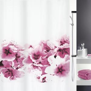 Duschdraperi Rosa Spirella Amanda 180x200cm