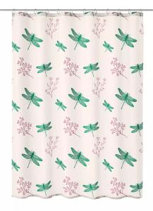 Duschdraperi Smaragdgrön Kleine Wolke Scarlett 180x200cm