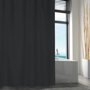 Duschdraperi Spirella MSV Svart 180x200cm